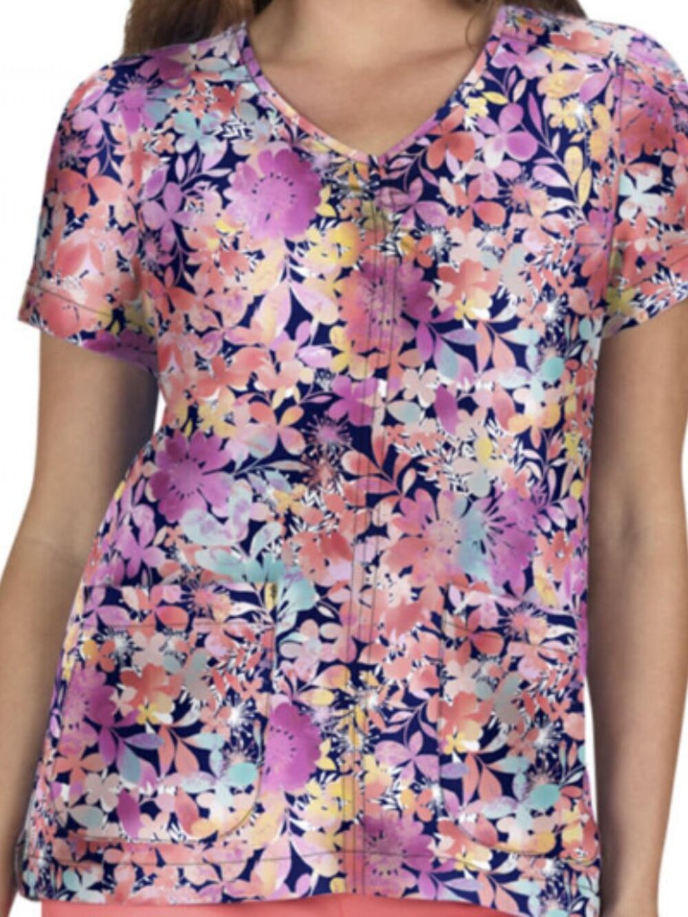 Planet Koi Enik Print V-Neck